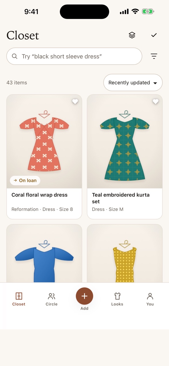 Cedar Closet — screenshot